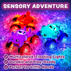 Tub Works® Monster Trucks™ Light Up Bath Toys, 3 Pack, Crab, Ray & Octopus