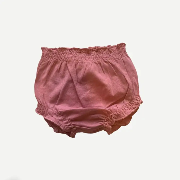 Organic Baby Bloomers - Dusty Pink