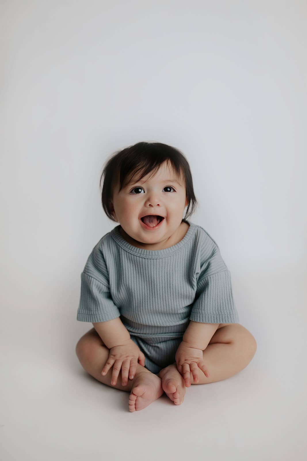 Santorini Summer Waffle Toddler Top & Bottom Set