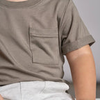 Bamboo Pocket Tee - Army Green