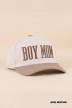Boy Mom Two Tone Snapback Hat