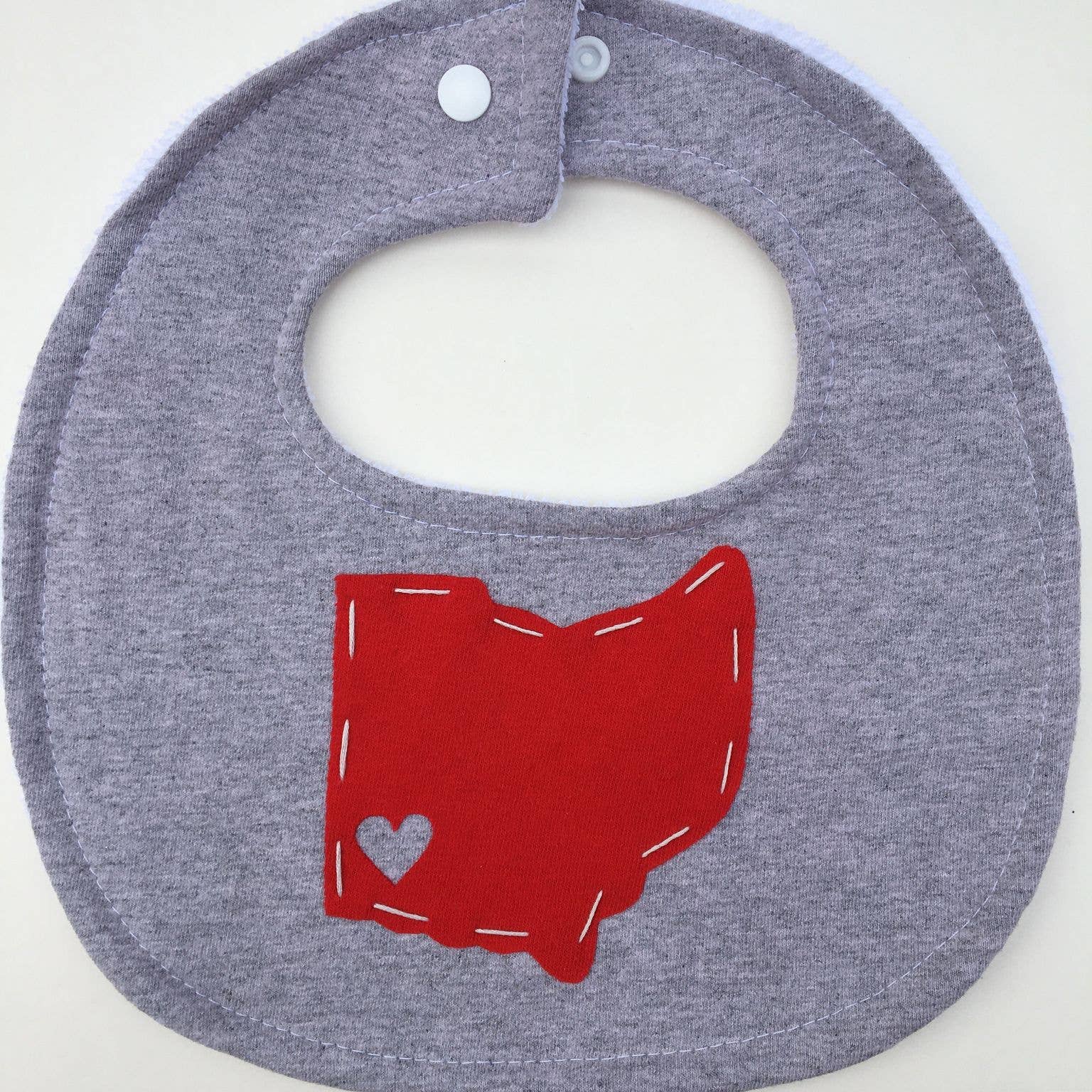 I Love My State Bib