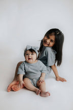 Santorini Summer Waffle Toddler Top & Bottom Set