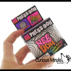 Nee-Doh Press-Doh Blank Black and White Color Changing Soft