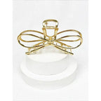Metal Bow Shape Hair Claw Clips
