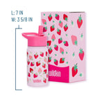Strawberry Patch 14 oz Steel Bottle