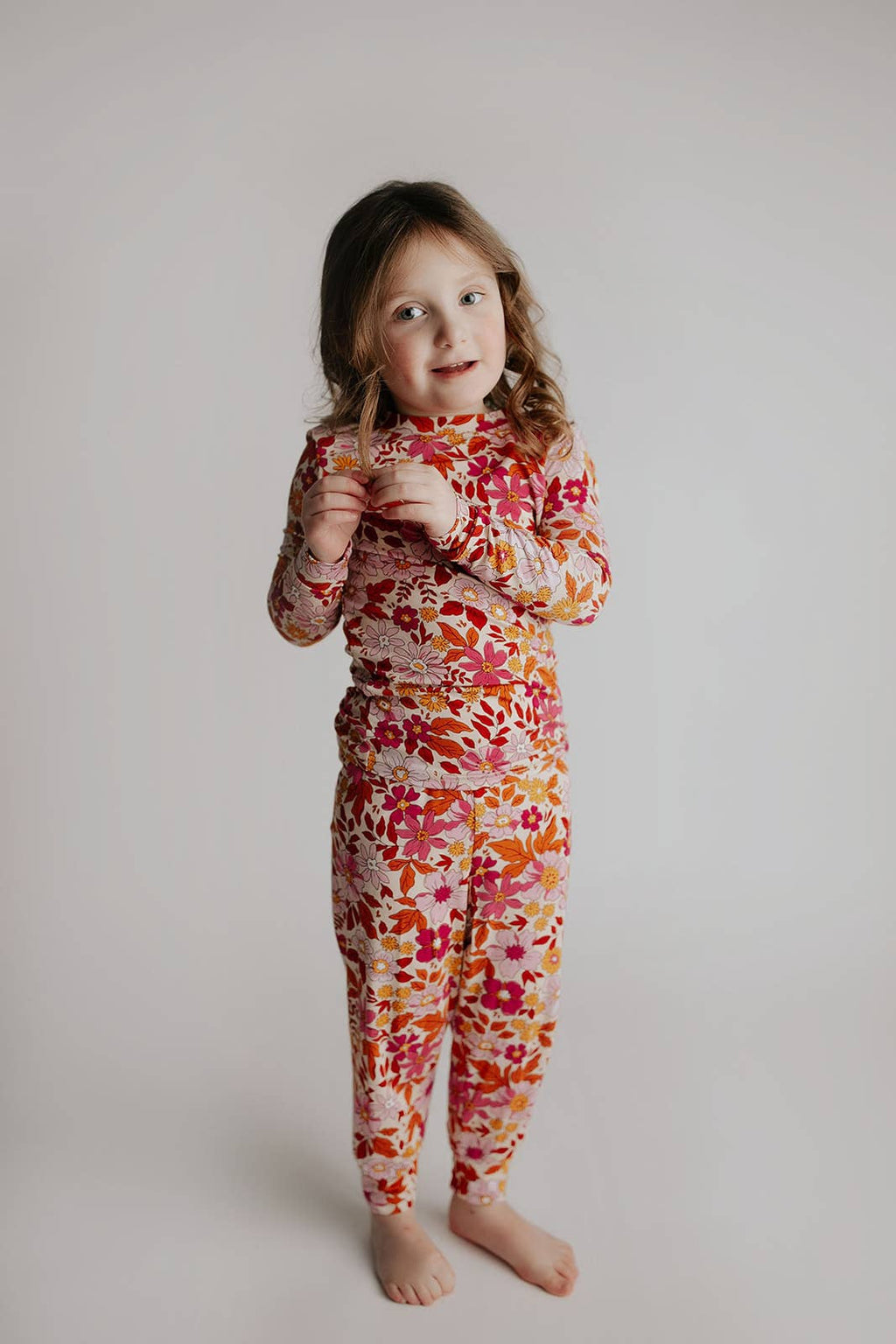 Wild Child Flower Jammies Kids Pjs & Lougewear