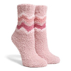 Luxury Soft Retro Stripe Mini Crew Winter Socks