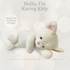 World's Softest Lushee 16 inch - Karing Kitty WHT Plush Toy