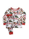 Bamboo Kids' Clothing Two Piece Set | Retro Christmas