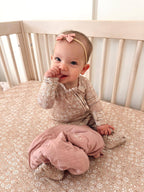 Cozy Bamboo Puppy Lovey Blanket - Baby Security Blanket Dog