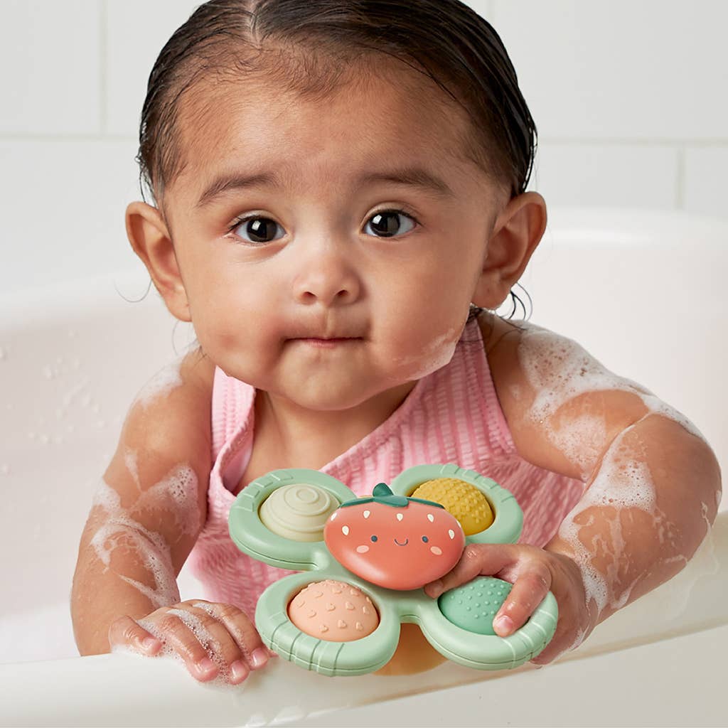 *NEW OPTION* Itzy Pop & Whirl™ - Bath + Travel Toy - Strawberry