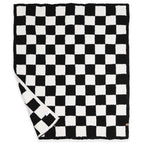 Kids Checkered Pattern Soft Throw Blanket