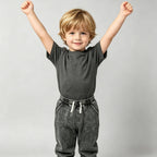 Kapital K Baby Boys Washed Gray Corduroy Joggers