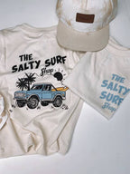 Salty Surf Shop graphic tee