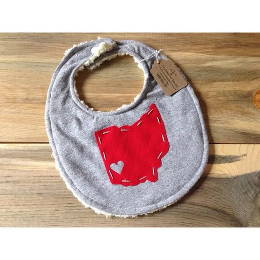 I Love My State Bib - OHIO
