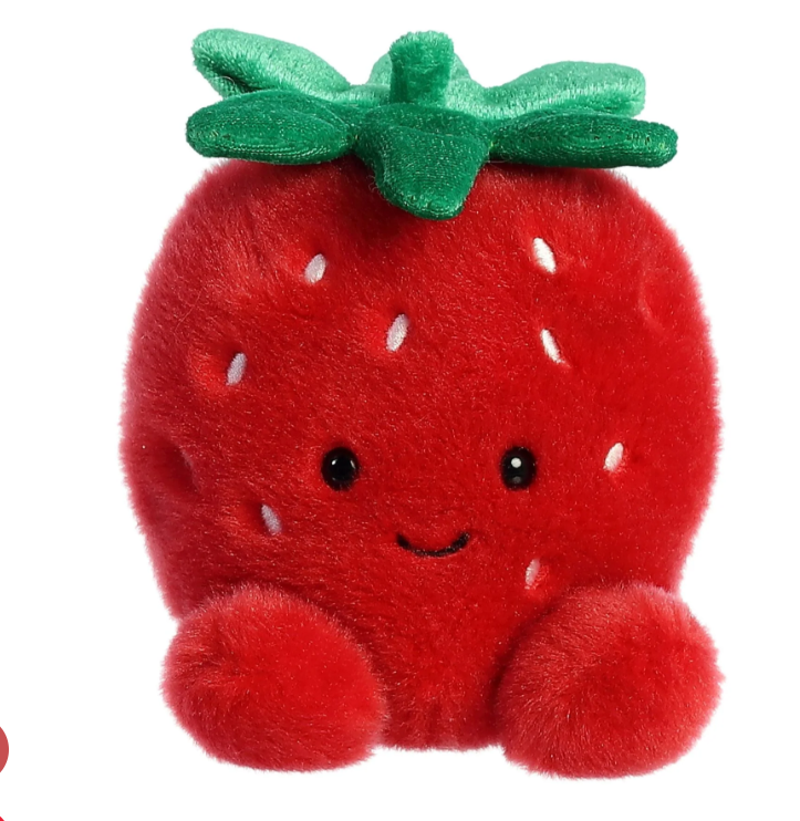 5" Plush Pal Strawberry Palm Pals Stuffed Animals