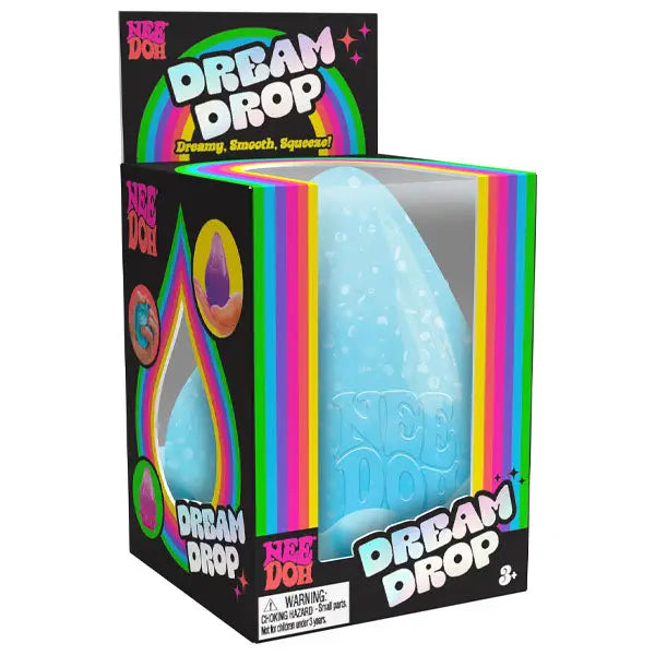 Nee Doh Dream Drop Squishy Fidget Stress Ball (1pc) Assorted Colors