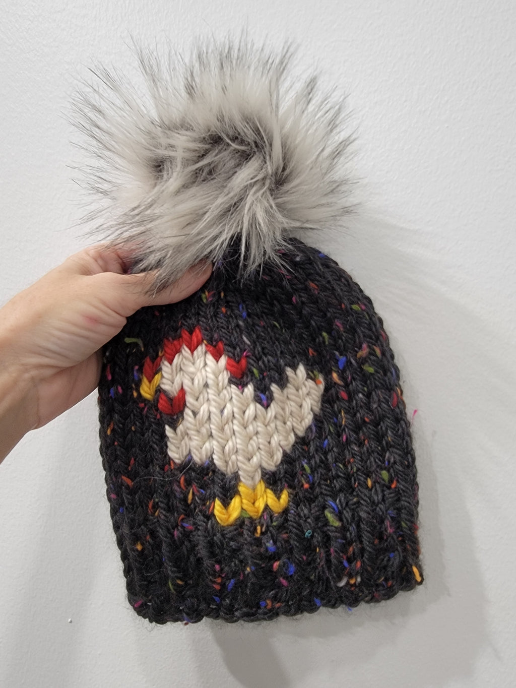 Sweet Knitted Chicken Hat