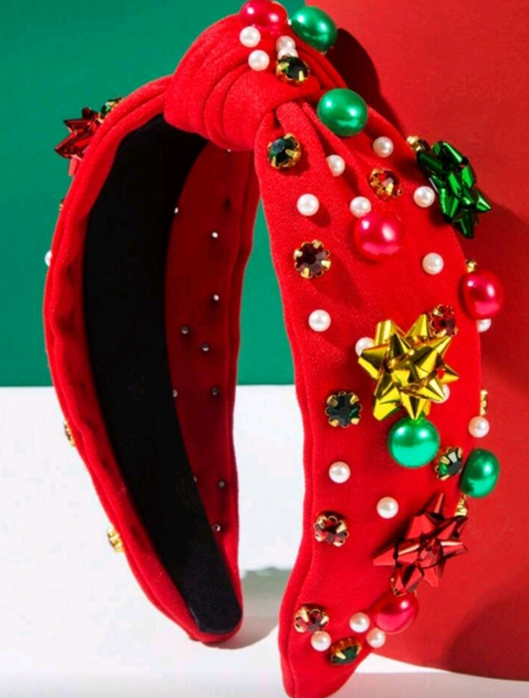 Christmas/ Holiday Headband - Red