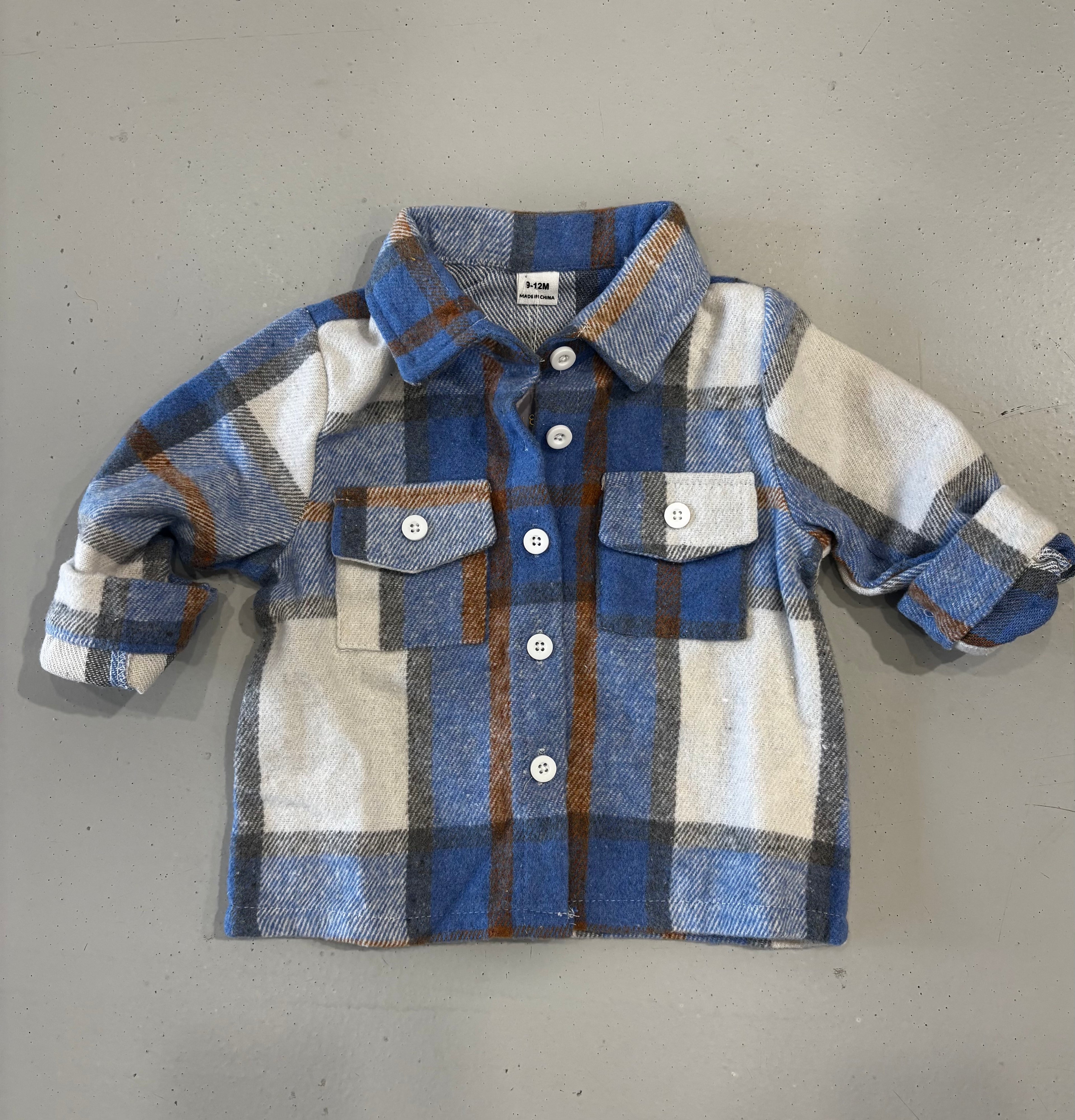 Fall Flannel ~ Blue