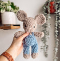Ivory Farmhouse Sweet Crochet Mouse