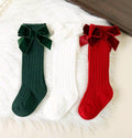 Knee High Bow Socks