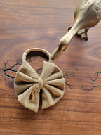 Cozy Bow Handmade Distressed Olive