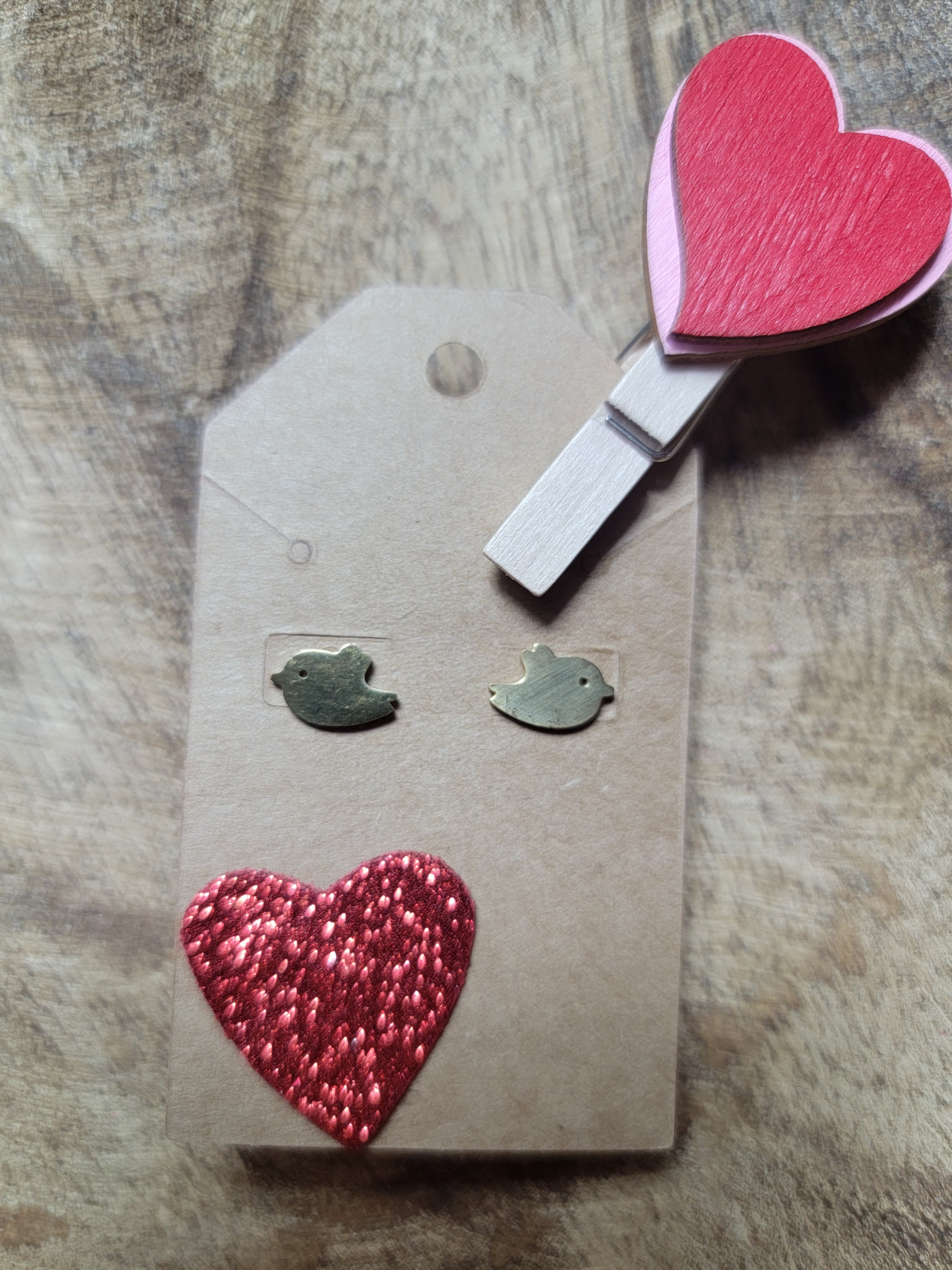 Tiny Birdie Earrings